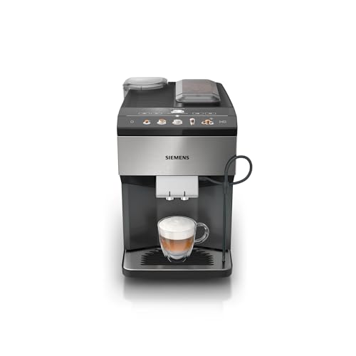 Siemens EQ500 TP516RX3 – Machine à Café Automatique avec Home Connect, AromaDouble Shot, AutoMilk Clean, Inox/Noir
