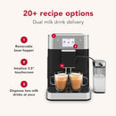 KitchenAid KF7 KES8557 – Machine à Expresso Automatique 2 Tasses, Fonte Noire