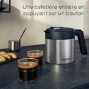 Siemens EQ900 TQ903R03 – Machine à Café Automatique Expresso avec BaristaMode, eGrinder, Écran iSelect 6,8", Home Connect, Acier Inoxydable