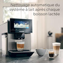 Siemens EQ900 TQ903R03 – Machine à Café Automatique Expresso avec BaristaMode, eGrinder, Écran iSelect 6,8", Home Connect, Acier Inoxydable