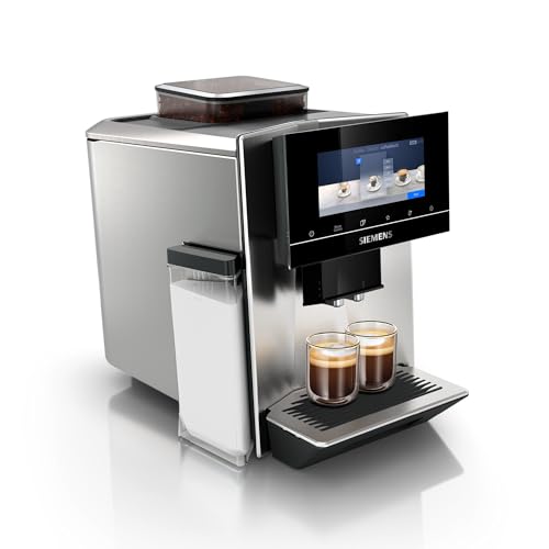 Siemens EQ900 TQ903R03 – Machine à Café Automatique Expresso avec BaristaMode, eGrinder, Écran iSelect 6,8", Home Connect, Acier Inoxydable