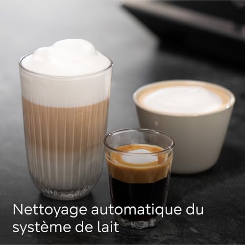 Siemens EQ700 TP715R01 Classic – Machine à Café à Grains Automatique avec Écran iSelect, Cold & Slow Brew, Cappuccinatore, Home Connect, Gris Anthracite