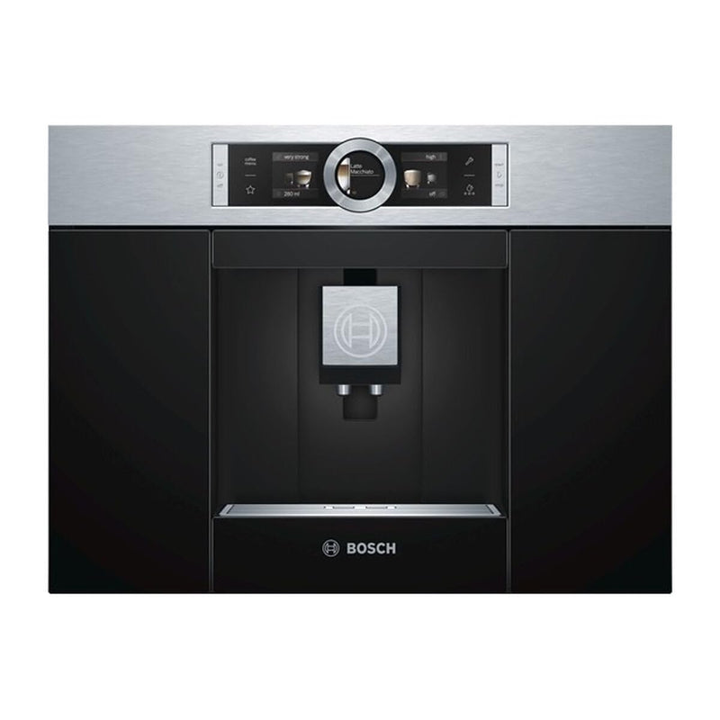 Bosch CTL636ES1 – Machine à Café Encastrable Noir/Inox