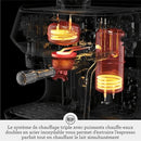 Sage The Oracle Dual Boiler – Machine à Café Automatique avec Mousseur à Lait, 16 Programmes, Acier Inoxydable