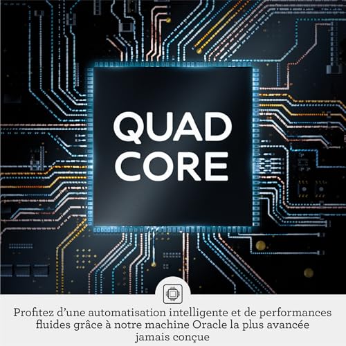 Sage The Oracle Dual Boiler – Machine à Café Automatique avec Mousseur à Lait, 16 Programmes, Acier Inoxydable