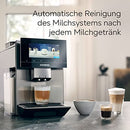 Siemens EQ900 TQ907D03 – Machine à Café Automatique avec Écran Tactile et Contrôle App, 2 Réservoirs, 1500 W