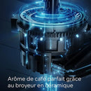 Siemens EQ500 TP516RX3 – Machine à Café Automatique avec Home Connect, AromaDouble Shot, AutoMilk Clean, Inox/Noir