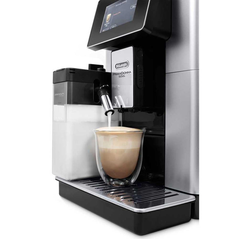 De'Longhi PrimaDonna ECAM610.55.SB – Machine à Café Automatique Expresso 2,2 L
