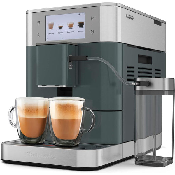 KitchenAid KF8 5KES8558EJP – Machine à Café à Grains Expresso & Cappuccino avec Broyeur, Technologie Thermocoil, Juniper