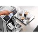 De'Longhi PrimaDonna Elite ECAM656.55.MS – Machine à Café Automatique avec Mousseur à Lait, Écran TFT, App Contrôle, 2 Tasses, Acier Inoxydable, Argent