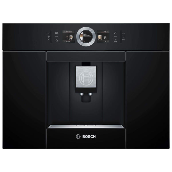 Bosch CTL636EB6 Série 8 – Machine à Café Connectée Automatique 1600W, 20-250 ml, Noir