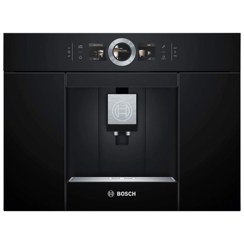 Bosch CTL636EB6 Série 8 – Machine à Café Connectée Automatique 1600W, 20-250 ml, Noir
