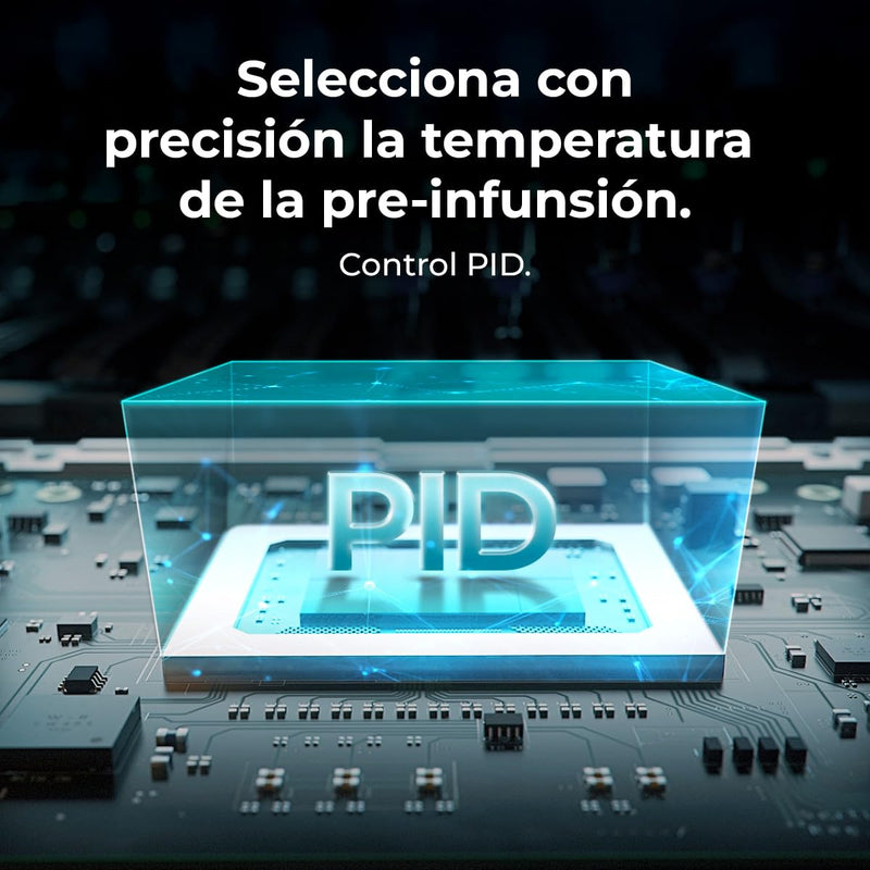 Cecotec Barista Mattina 2X – Machine à Café Expresso Professionnelle à Deux Groupes, Pré-Infusion, Pompe 9 Bars, Chaudière Triple, Affichage PID