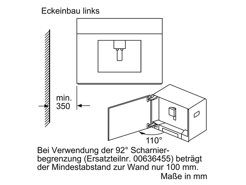 Siemens CT636LES6 IQ700 – Machine à Café Expresso Encastrable
