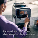 Siemens EQ900 TQ907D03 – Machine à Café Automatique avec Écran Tactile et Contrôle App, 2 Réservoirs, 1500 W