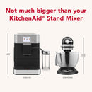 KitchenAid KF7 KES8557 – Machine à Expresso Automatique 2 Tasses, Fonte Noire