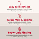 KitchenAid KF7 KES8557 – Machine à Expresso Automatique 2 Tasses, Fonte Noire