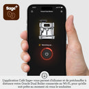 Sage The Oracle Dual Boiler – Machine à Café Automatique avec Mousseur à Lait, 16 Programmes, Acier Inoxydable