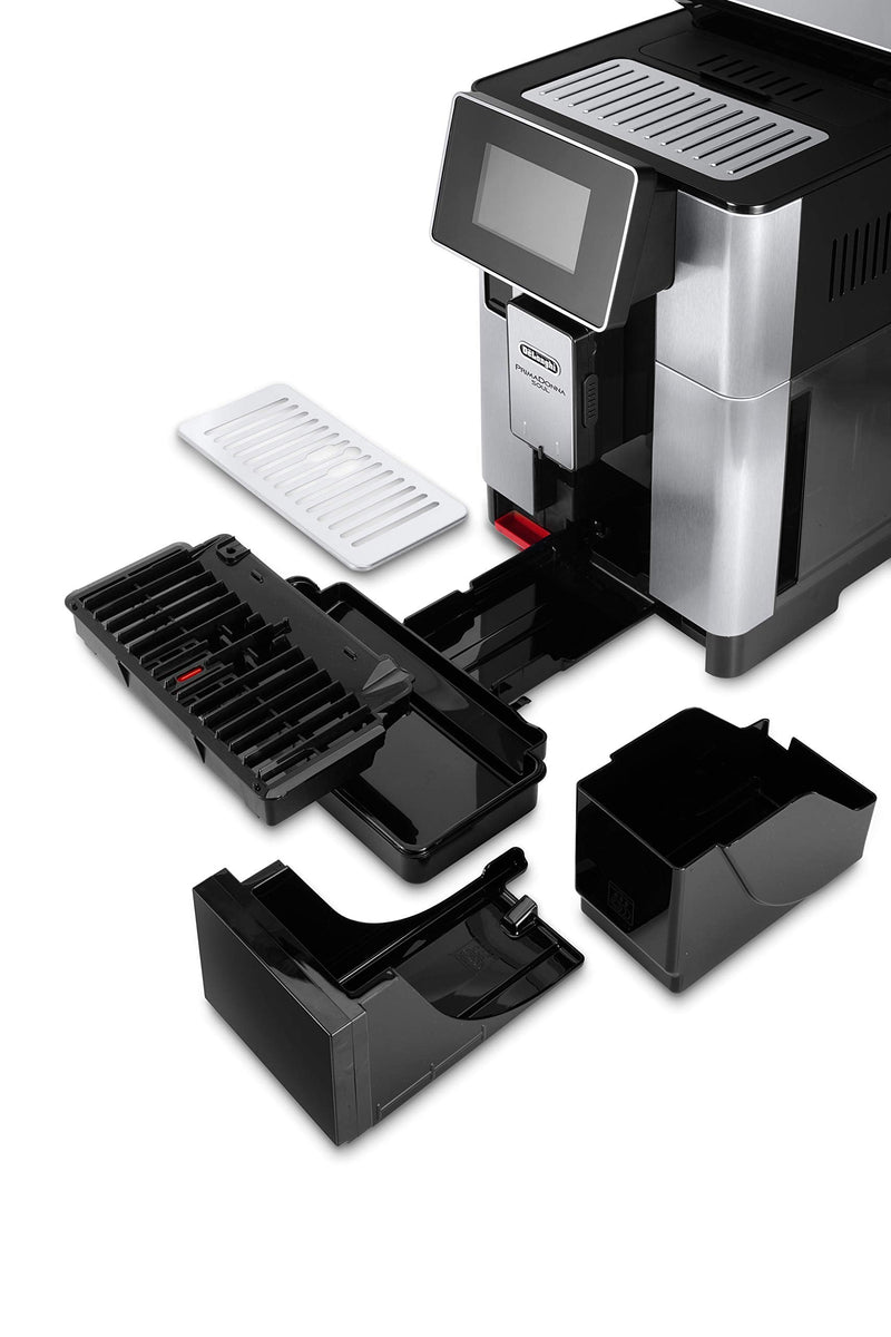 De'Longhi PrimaDonna Soul ECAM610.75.MB – Machine à Café Expresso & Cappuccino, Noir et Argenté