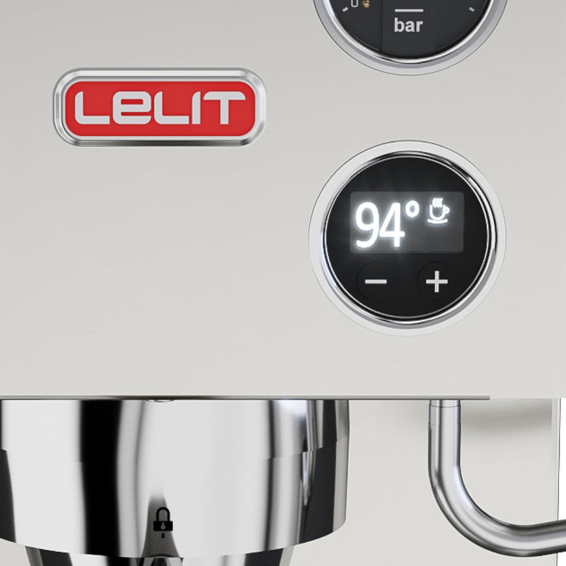 Lelit Victoria PL91T – Machine à Café Expresso avec Mousseur à Lait, Acier Inoxydable Brossé