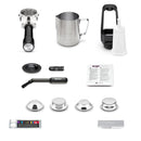 Sage The Barista Touch Impress – Machine à Café Automatique avec Mousseur de Lait et Moulin Intégré, 8 Programmes, Truffe Noire