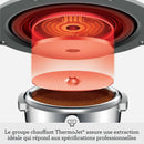 Sage The Oracle Jet – Machine Expresso à Porte-Filtre avec Moulin Intégré et Mousseur à Lait, 1600W, 14 Programmes, Truffe Noire