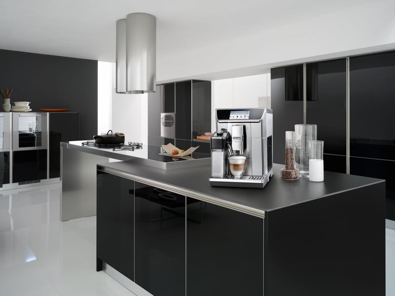 De'Longhi PrimaDonna Elite ECAM650.75.MS – Machine à Café à Grains Expresso & Cappuccino, 1450W, 2L, Métal