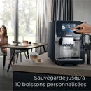 Siemens EQ700 TP715R01 Classic – Machine à Café à Grains Automatique avec Écran iSelect, Cold & Slow Brew, Cappuccinatore, Home Connect, Gris Anthracite