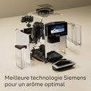 Siemens EQ900 TQ903R03 – Machine à Café Automatique Expresso avec BaristaMode, eGrinder, Écran iSelect 6,8", Home Connect, Acier Inoxydable
