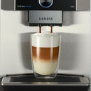 Siemens EQ.9 Plus Connect s500 TI9553X1RW – Machine à Café Automatique Connectée, Broyeur Céramique, 14 Recettes, Mode Barista, Inox