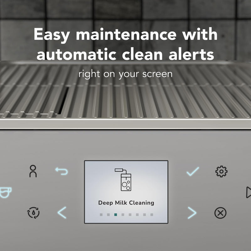 KitchenAid KF6 KES8556 – Machine à Expresso Automatique 2 Tasses, Acier Inoxydable