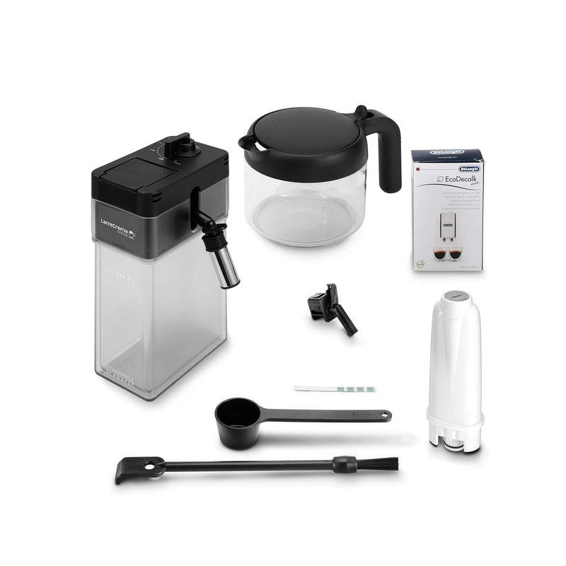 De'Longhi PrimaDonna Soul ECAM610.75.MB – Machine à Café Expresso & Cappuccino, Noir et Argenté