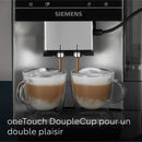 Siemens EQ700 TP715R01 Classic – Machine à Café à Grains Automatique avec Écran iSelect, Cold & Slow Brew, Cappuccinatore, Home Connect, Gris Anthracite