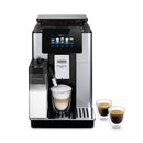 De'Longhi PrimaDonna Soul ECAM612.55.SB – Machine à Café à Grains Expresso & Cappuccino, Technologie Bean Adapt, Argent/Noir