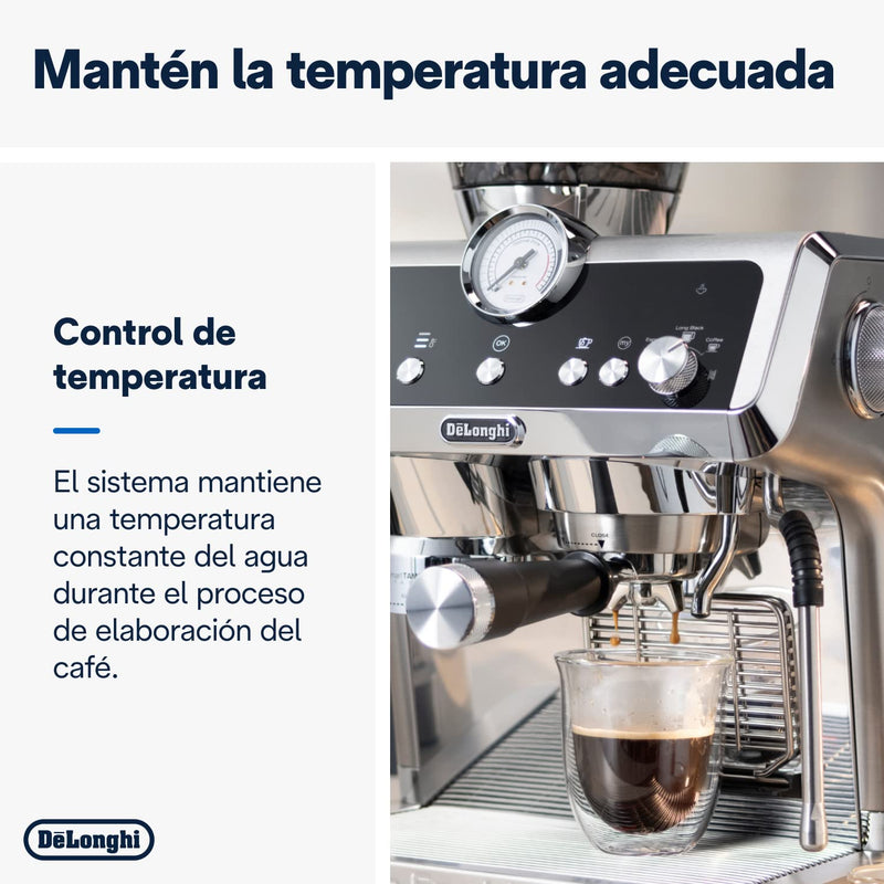 De'Longhi Specialista Prestigio EC9355.M – Machine à Café Expresso & Cappuccino à Grains, Métallique
