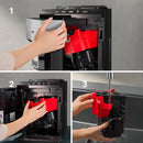 Siemens EQ500 TP516RX3 – Machine à Café Automatique avec Home Connect, AromaDouble Shot, AutoMilk Clean, Inox/Noir