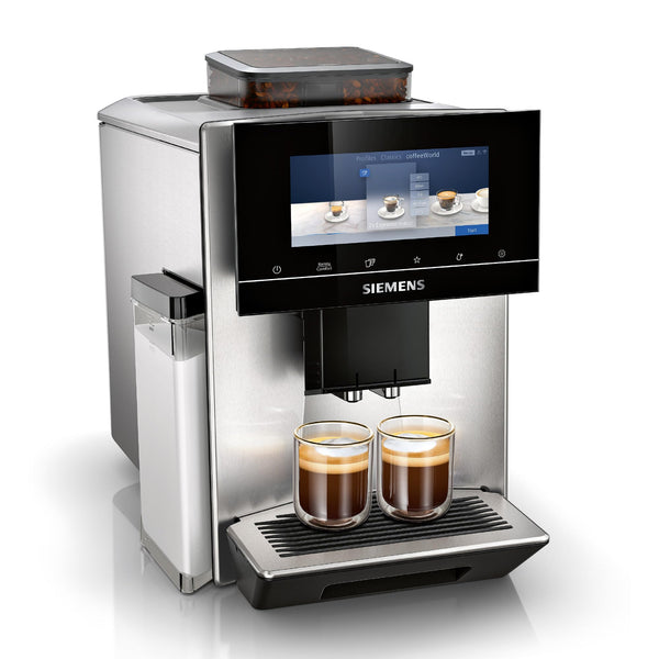 Siemens EQ900 TQ903R03 – Machine à Café Automatique Expresso avec BaristaMode, eGrinder, Écran iSelect 6,8", Home Connect, Acier Inoxydable