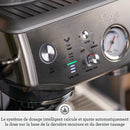Sage The Barista Express Impress – Machine à Café Expresso avec Mousseur Manuel et Moulin Intégré, 25 Réglages, Sel Marin