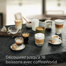 Siemens EQ500 TP516RX3 – Machine à Café Automatique avec Home Connect, AromaDouble Shot, AutoMilk Clean, Inox/Noir