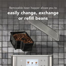 KitchenAid KF7 KES8557 – Machine à Expresso Automatique 2 Tasses, Acier Inoxydable