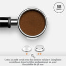 Sage The Oracle Dual Boiler – Machine à Café Automatique avec Mousseur à Lait, 16 Programmes, Acier Inoxydable