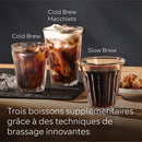 Siemens EQ700 TP715R01 Classic – Machine à Café à Grains Automatique avec Écran iSelect, Cold & Slow Brew, Cappuccinatore, Home Connect, Gris Anthracite