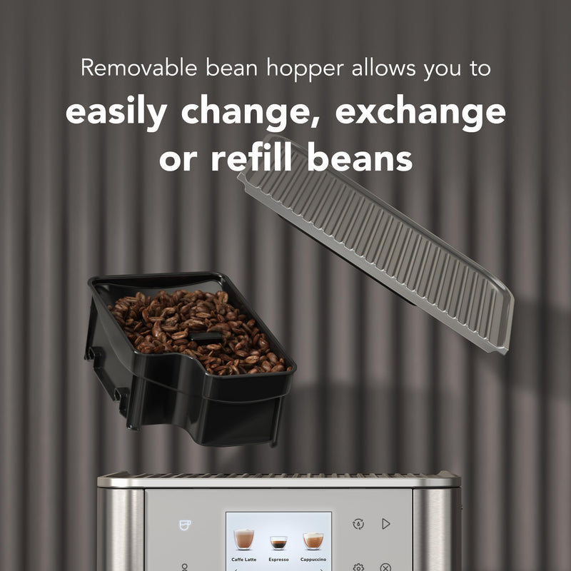 KitchenAid KF7 KES8557 – Machine à Expresso Automatique 2 Tasses, Fonte Noire